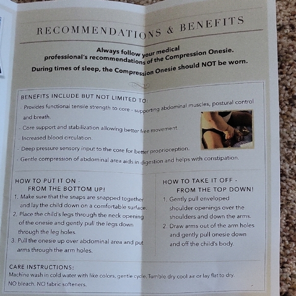 White Compression Onesie - Picture 5 of 5